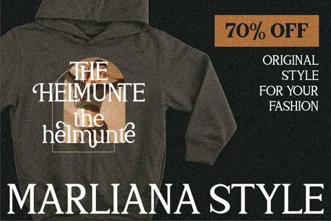 THE HELMUNTE Font Letterena Studios 