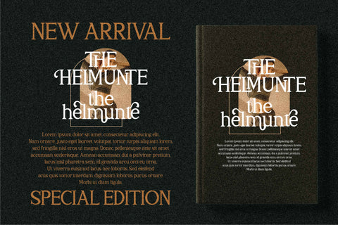 THE HELMUNTE Font Letterena Studios 