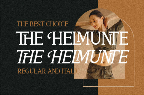 THE HELMUNTE Font Letterena Studios 