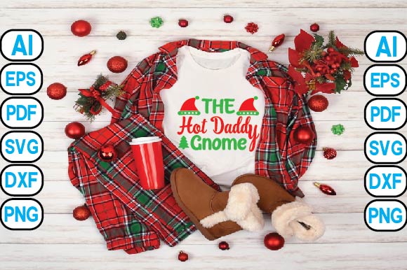 The Hot Daddy Gnome SVG Craftlabsvg24 