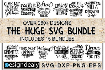 The Huge SVG Bundle SVG designdealy 