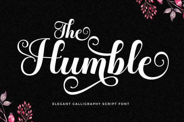 The Humble Script Font AngelStudio 
