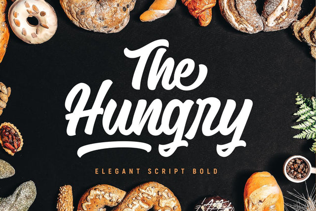 The Hungry Font Zeenesia Std 