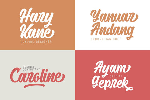 The Hungry Font Zeenesia Std 