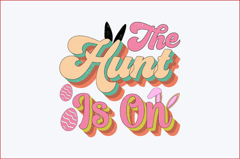 The Hunt is on Sublimation SVGArt 