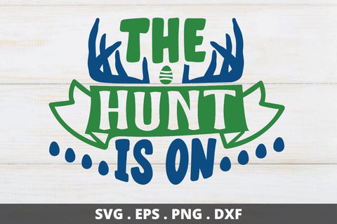 the hunt is on SVG Designangry 