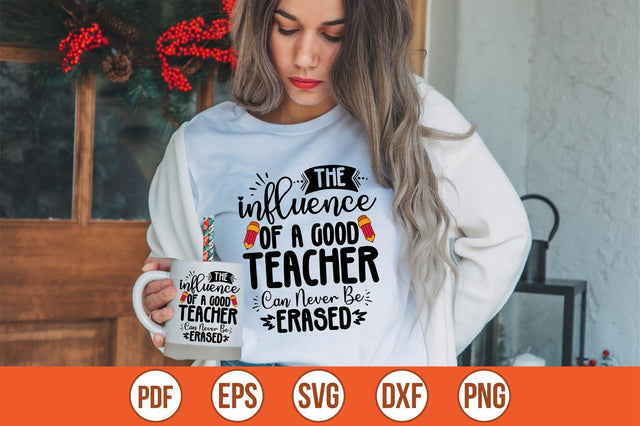 The Influence Of A Good Teacher Can Never Be Erased SVG SVG shah alam 
