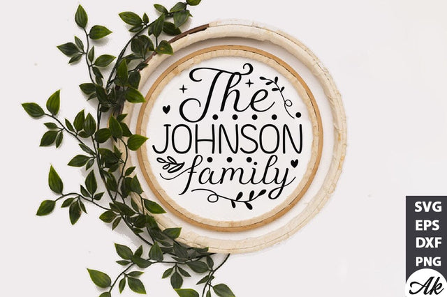 The johnson family SVG SVG akazaddesign 