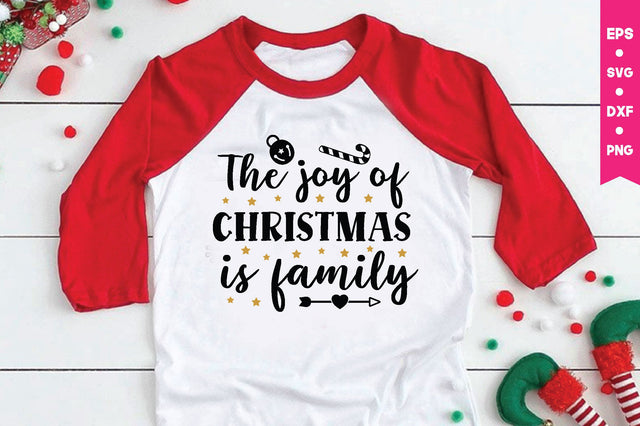 The joy of Christmas is family SVG md faruk hossain 
