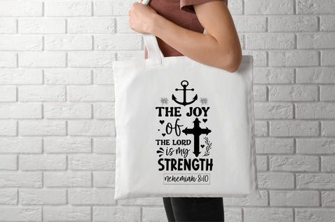 The joy of the lord is my strength nehemiah 8:10 SVG SVG DESIGNISTIC 