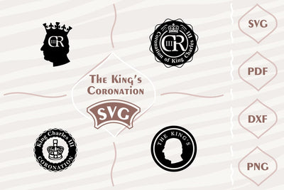 The King's Coronation SVG Digital Mojito 