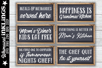 The Kitchen SVG Collection SVG Whimsical Inklings 