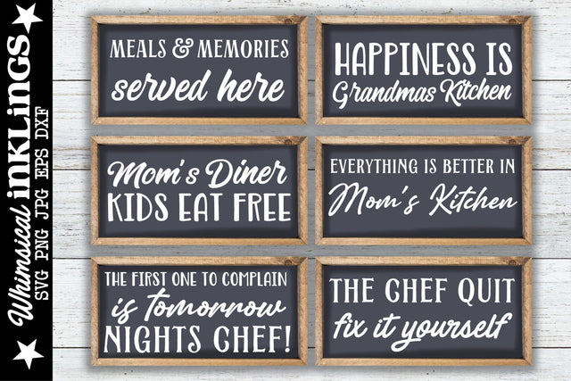The Kitchen SVG Collection SVG Whimsical Inklings 