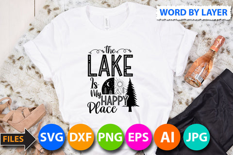 The lake is Calling And I must Go SVG Cut File SVG BlackCatsMedia 