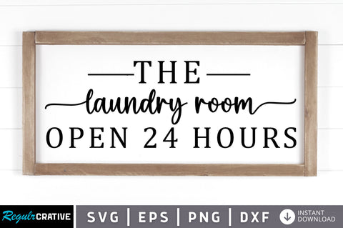 The laundry room open 24 hours SVG SVG Regulrcrative 