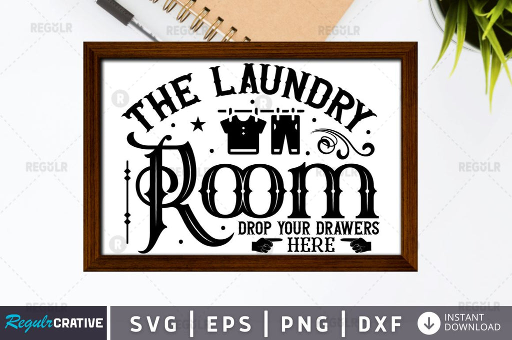 The Laundry SVG - So Fontsy