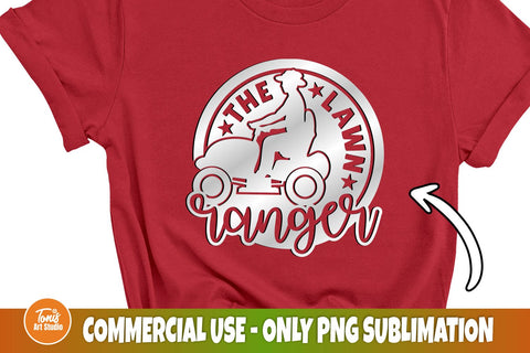 The Lawn Ranger SVG, Dad Svg, Father's Day Svg, Clipart, Dad Jokes, Svg Quote For Man, Funny Shirt Design, Cut File For Cricut, Silhouette SVG TonisArtStudio 