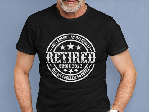 The Legend Has Officially Retired SVG | Retired 2022 Svg | Grandpa Svg | Retirement Party Svg | Retired Cut File | Retired Quotes Svg SVG TonisArtStudio 