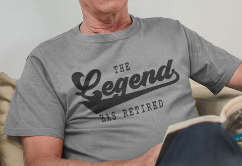 The Legend Has Retired SVG | Retirement SVG So Fontsy Design Shop 