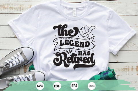 the legend has retired,Shirt for Accountant, Funny Retirement Gift for Accountant SVG sk.swapon Roy 