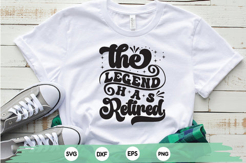 the legend has retired,Shirt for Accountant, Funny Retirement Gift for Accountant SVG sk.swapon Roy 