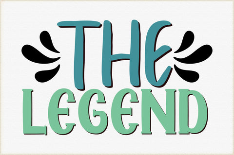 The Legend Svg SVG Creativeart88 