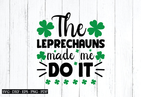 the leprechauns made me do it svg SVG designstore 