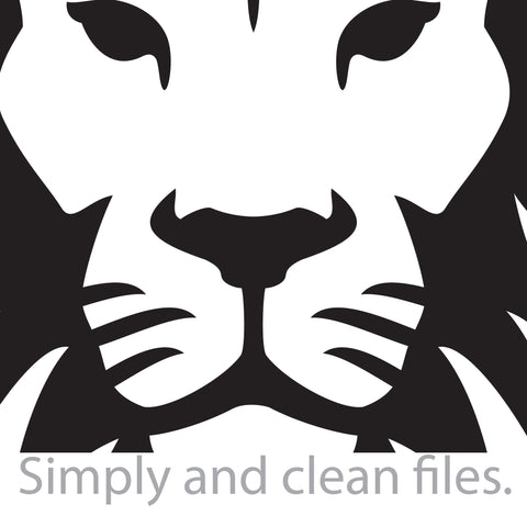 The Lion of Judah Head SVG TribaliumArtSF 