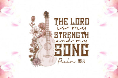 The Lord is My Strength and My Song Sublimation Sublimation Jagonath Roy 