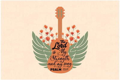 The Lord is My Strength Sublimation Sublimation Jagonath Roy 