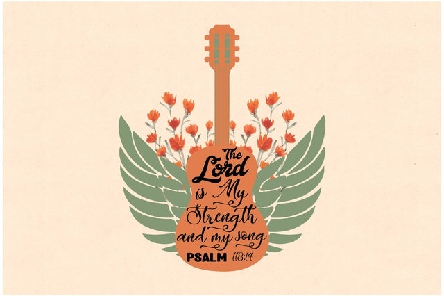 The Lord is My Strength Sublimation Sublimation Jagonath Roy 