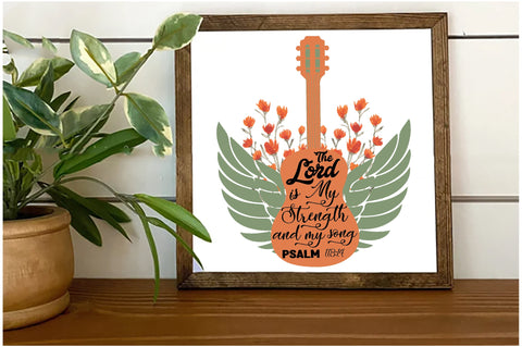 The Lord is My Strength Sublimation Sublimation Jagonath Roy 