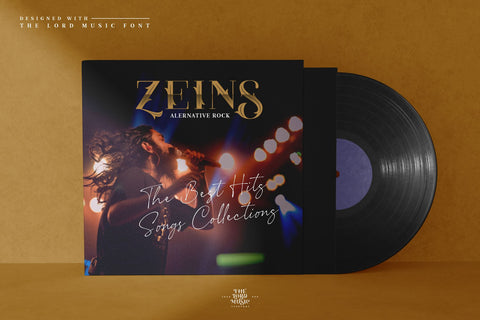 The Lord Music - Decorative font Font Javapep 