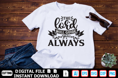 The Lord Will Guide You Always SVG Craftlabsvg24 