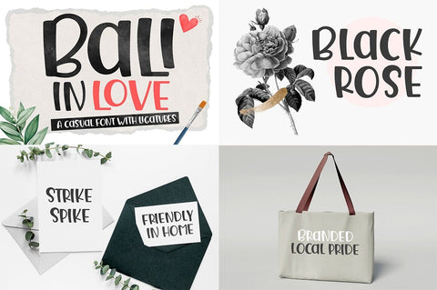 The Lovely Birthday Bundles Font Studio Natural Ink 