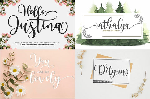 The Lovely Birthday Bundles Font Studio Natural Ink 