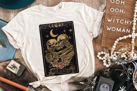 The Lovers Tarot Sublimation Designs Sublimation LAM HOANG THUY 