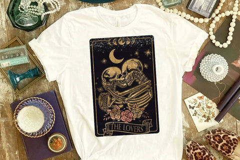 The Lovers Tarot Sublimation Designs Sublimation LAM HOANG THUY 