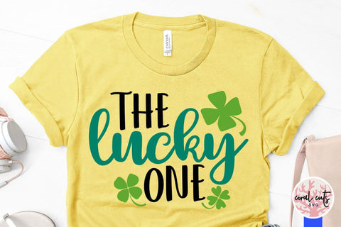 The lucky one – St. Patrick's Day SVG EPS DXF PNG Cutting Files SVG CoralCutsSVG 