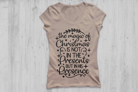The Magic Of Christmas In His Presence| Christmas SVG Cutting Files SVG CosmosFineArt 
