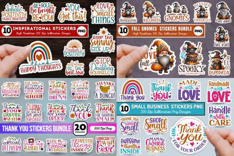 The Magical Stickers Mega Bundle Sublimation Regulrcrative 