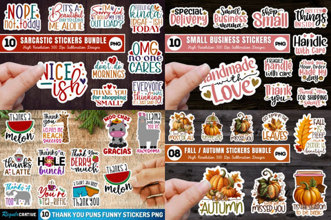 The Magical Stickers Mega Bundle Sublimation Regulrcrative 