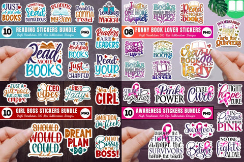 The Magical Stickers Mega Bundle Sublimation Regulrcrative 