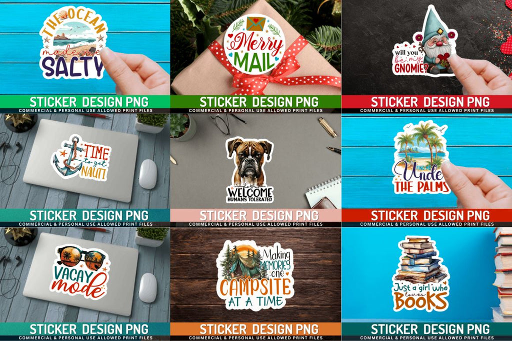 The Magical Stickers PNG Mega Bundle - So Fontsy