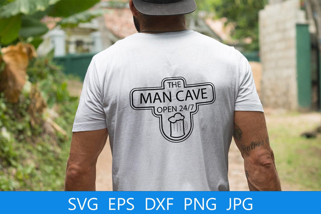 The Man Cave SVG File Free For Commercial Use SVG Sintegra 