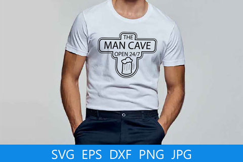 The Man Cave SVG File Free For Commercial Use SVG Sintegra 