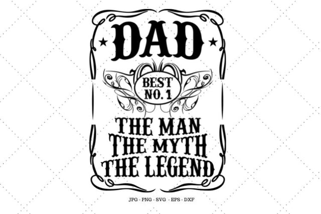 The Man, Dad Gift, Dad Shirt Svg, Fathers Day Svg, Fathers Day, Dad Birthday, Shirt for Dad, Funny Dad Gift SVG SVG Digital Designer 
