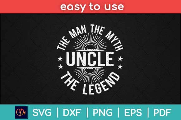 The Man The Myth The Legend Svg Design SVG artprintfile 