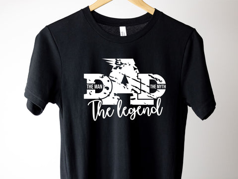 The Man The Myth The Legend SVG PNG DXF, Dad Svg, Grunge Svg Cut File, Father’s Day Svg, Dad Quote Svg SVG TonisArtStudio 