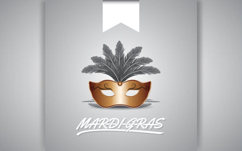 The mask is carnival red with feathers SVG naemmiah021 